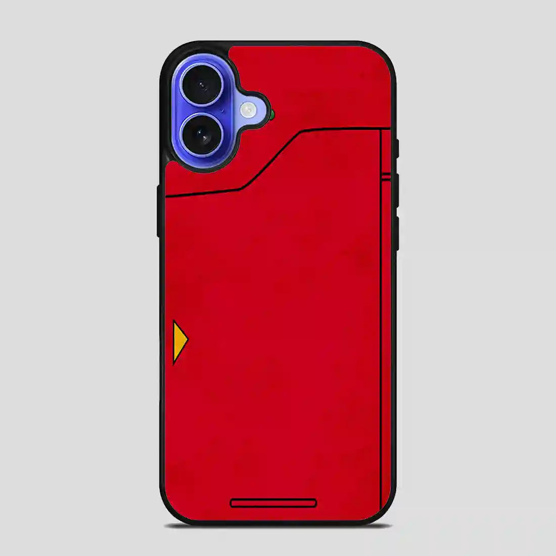 Red Pokedex Pokemon iPhone 16 Case