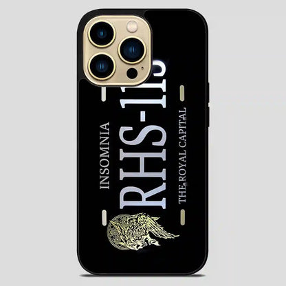 Rhs 113 Regalia License Plate Final Fantas iPhone 14 Pro Max Case