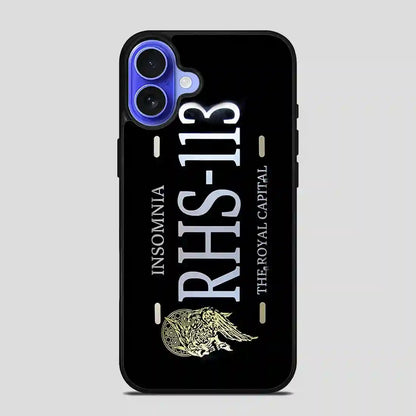 Rhs 113 Regalia License Plate Final Fantas iPhone 16 Case