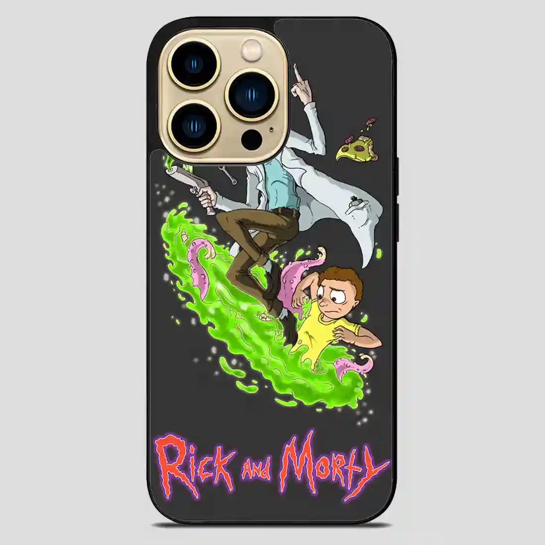 Rick And Morty Logo iPhone 14 Pro Max Case