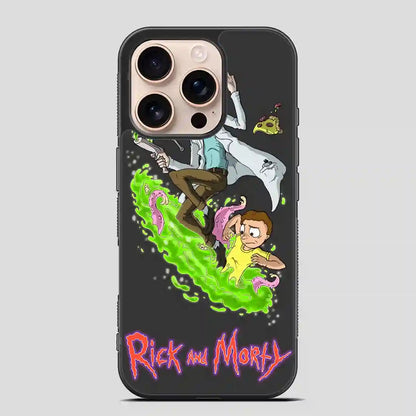 Rick And Morty Logo iPhone 16 Pro Case