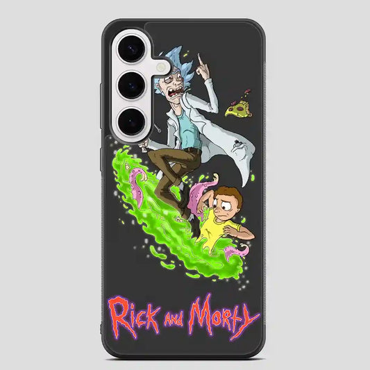 Rick And Morty Logo Samsung Galaxy S24 FE Case