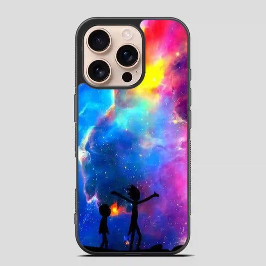 Rick And Morty Nebula iPhone 16 Pro Case