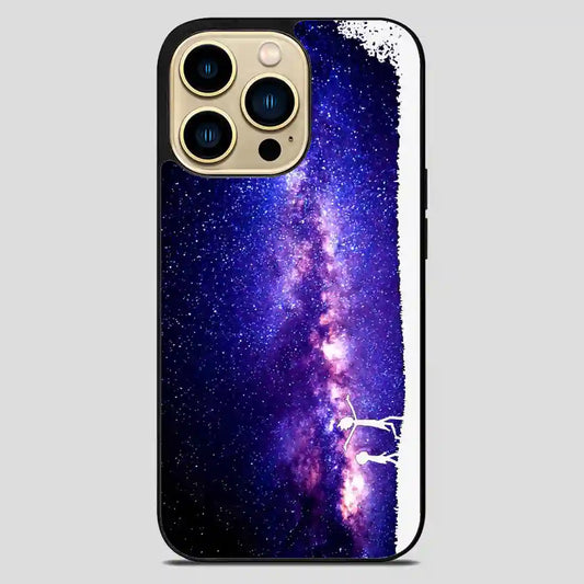 Rick And Morty Star Viewing Galaxy Cool iPhone 14 Pro Max Case