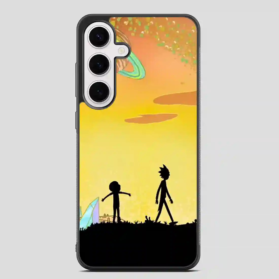 Rick And Morty Star Viewing Galaxy Samsung Galaxy S24 FE Case