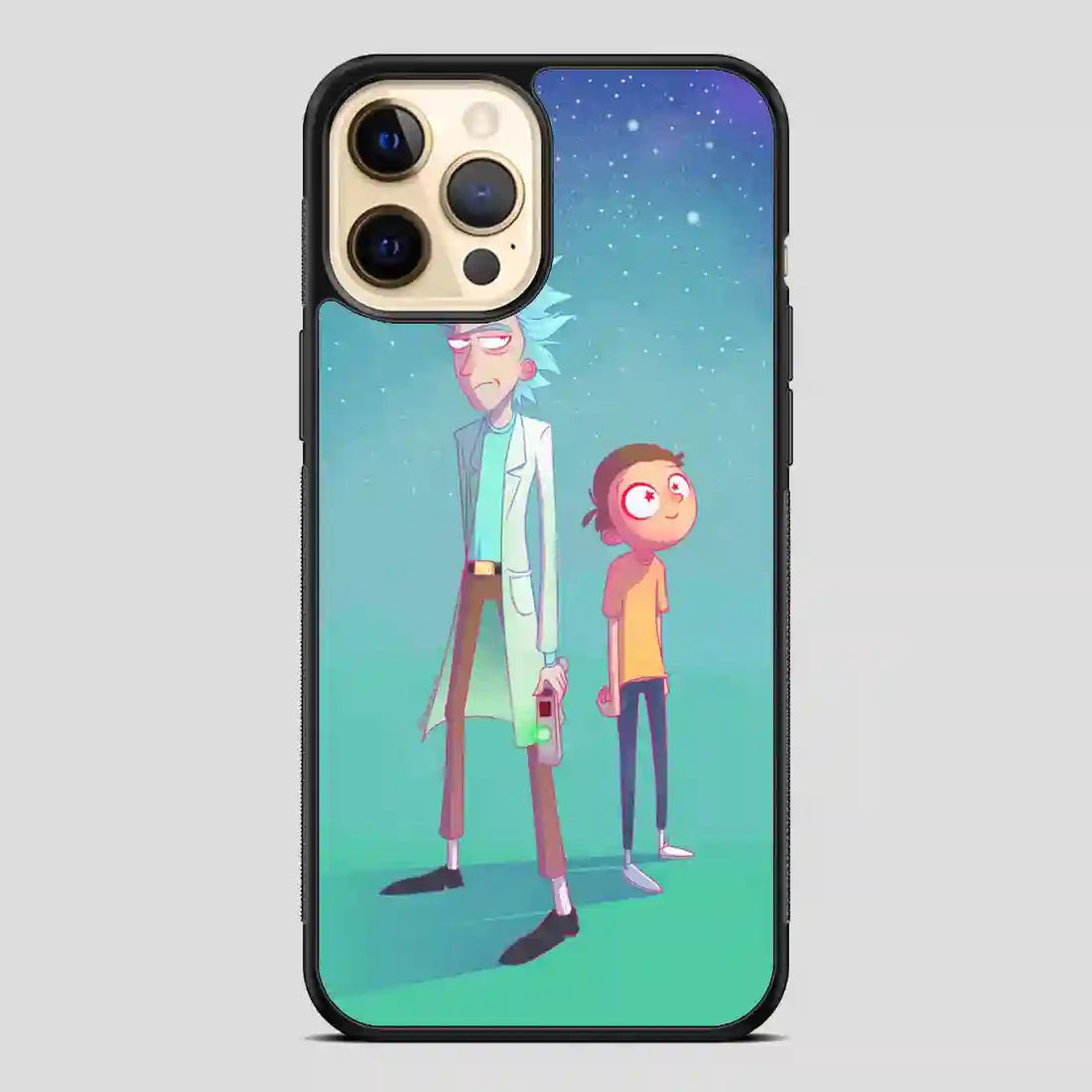 Rick And Morty Star Viewing Galaxy Simple iPhone 12 Pro Case