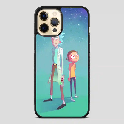Rick And Morty Star Viewing Galaxy Simple iPhone 12 Pro Case