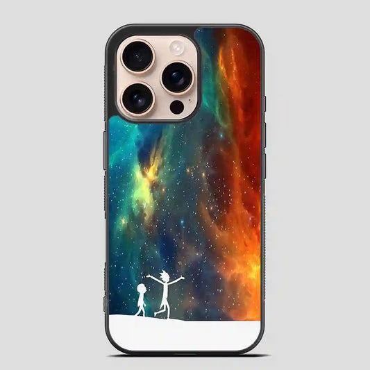 Rick And Morty Star Viewing Nebula iPhone 16 Pro Case