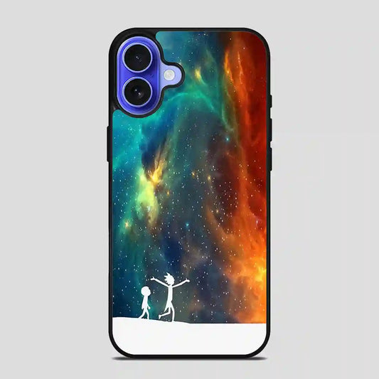 Rick And Morty Star Viewing Nebula iPhone 16 Case