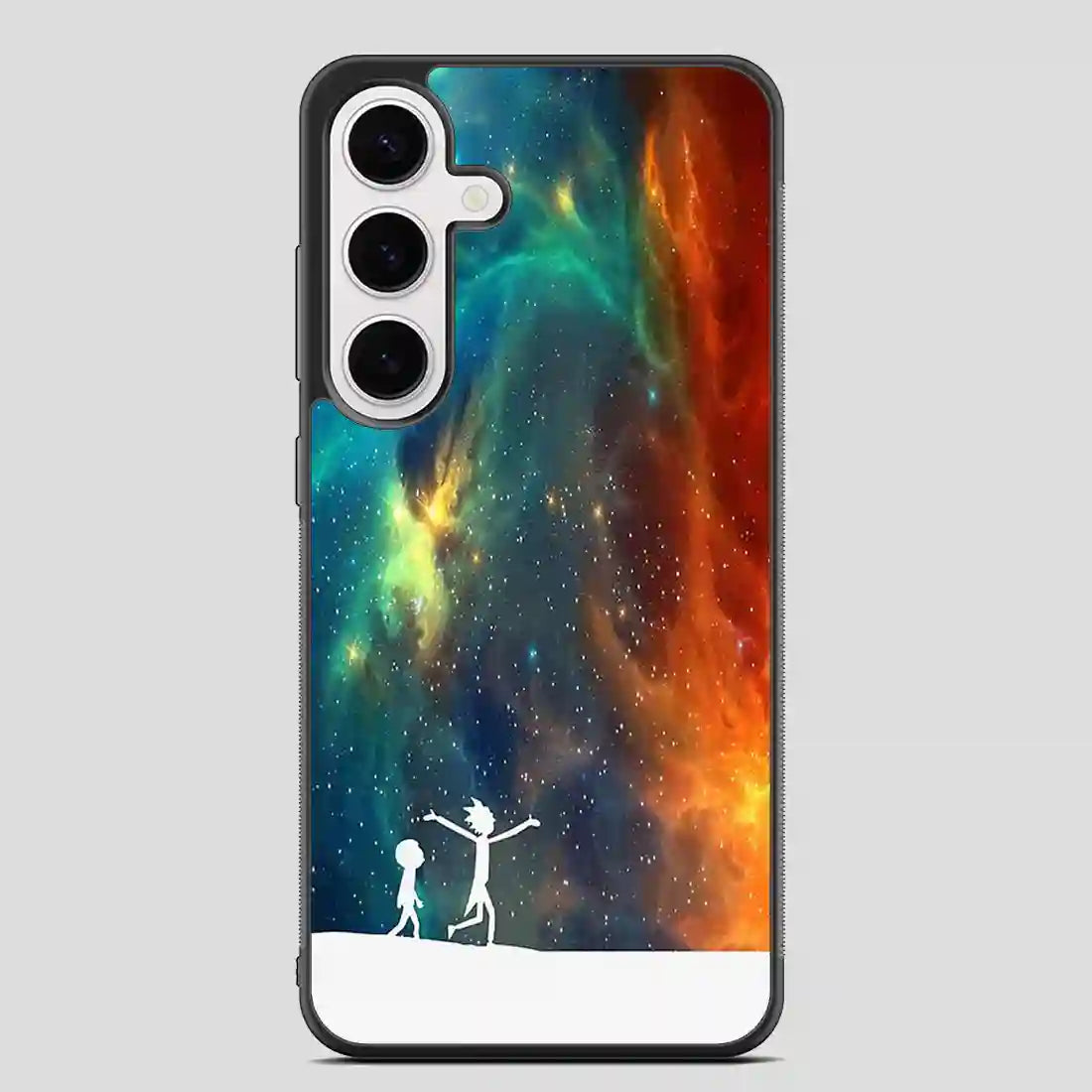 Rick And Morty Star Viewing Nebula Samsung Galaxy S24 FE Case