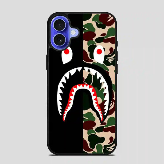 Right Half Shark iPhone 16 Case