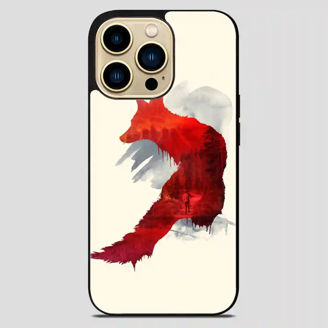 Robert Farkas Fox Vintage iPhone 14 Pro Max Case