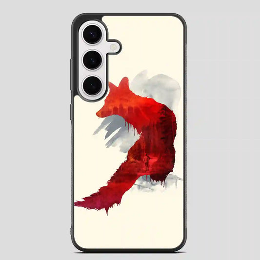 Robert Farkas Fox Vintage Samsung Galaxy S24 FE Case