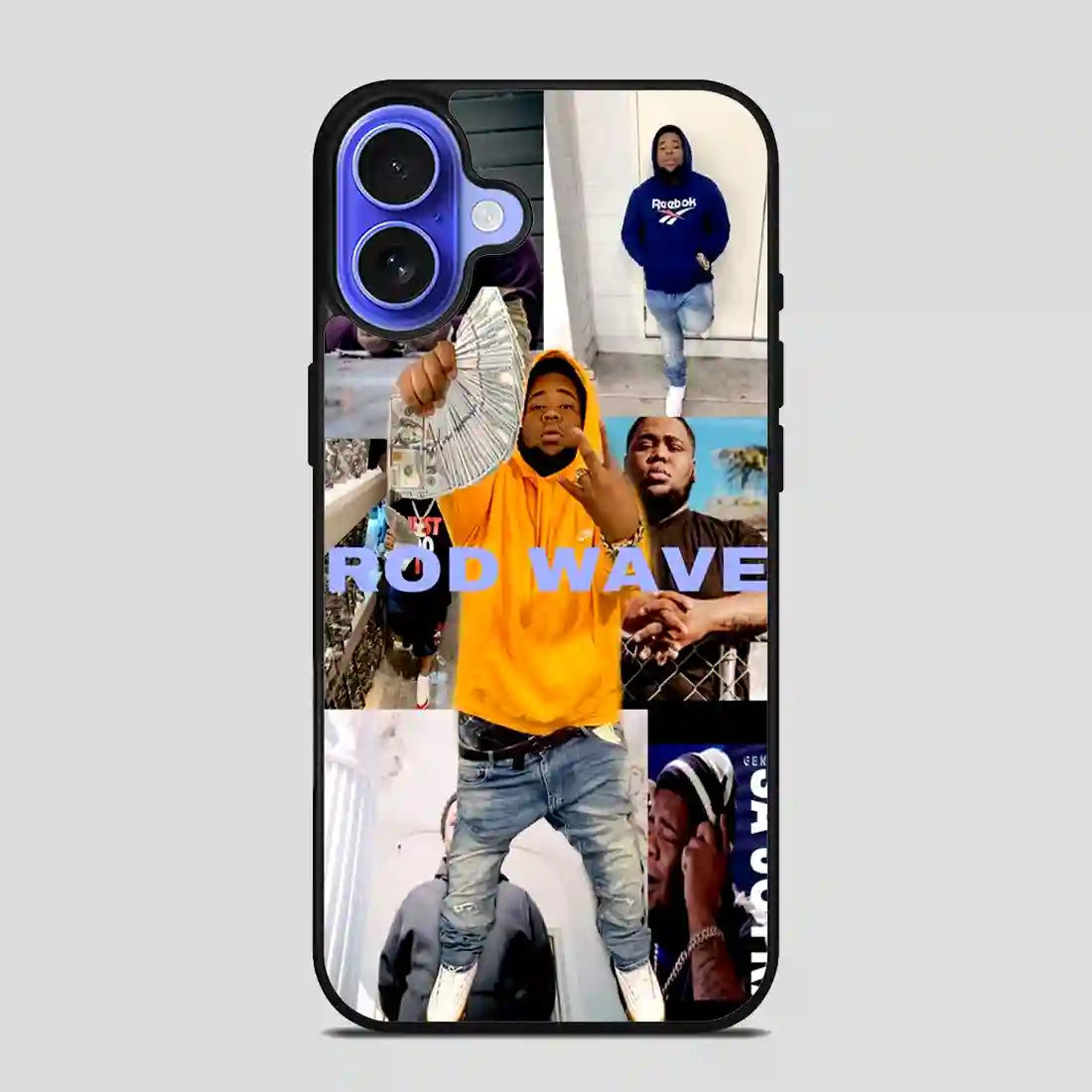 Rod Wave Rapper Money iPhone 16 Case