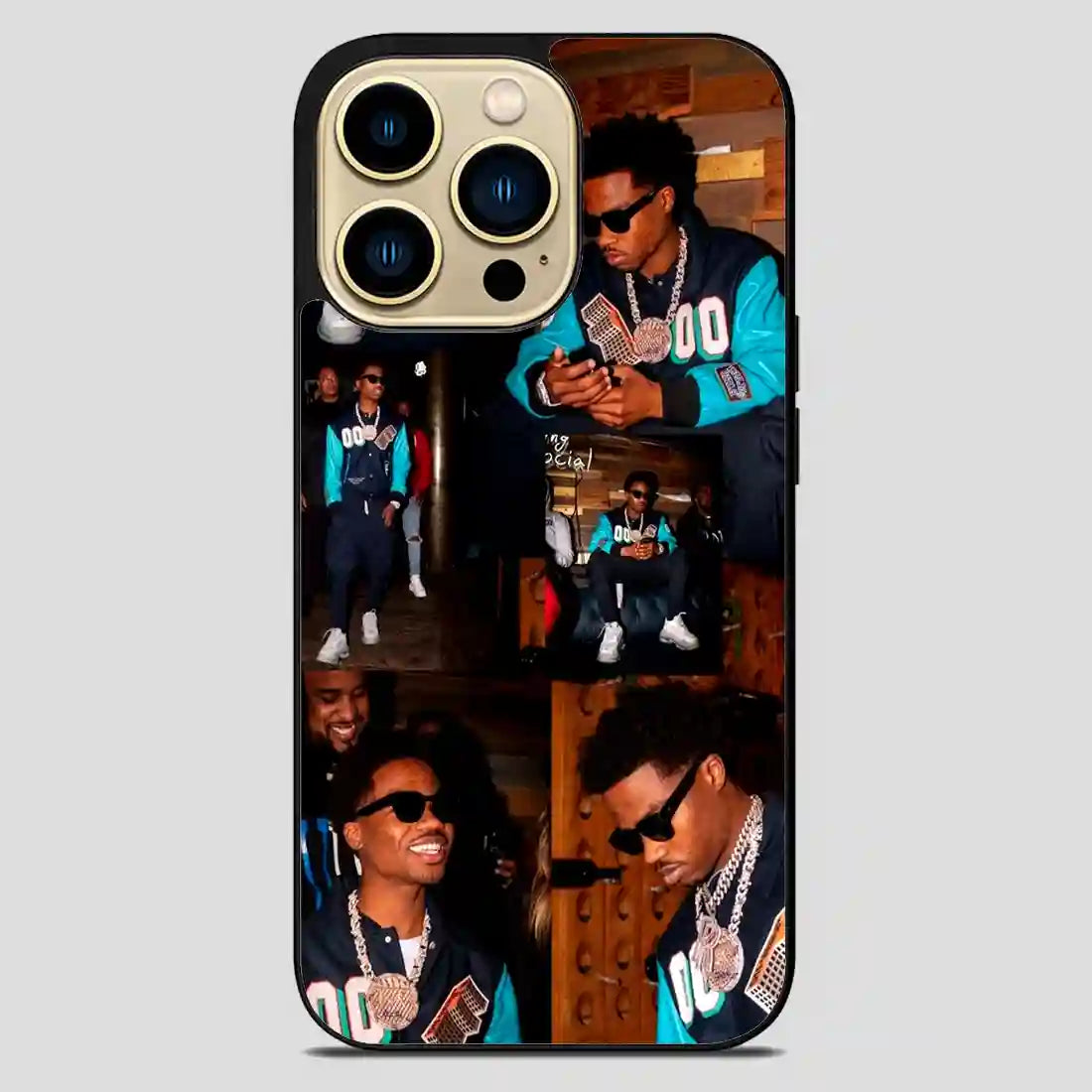 Roddy Ricch Collage iPhone 14 Pro Max Case