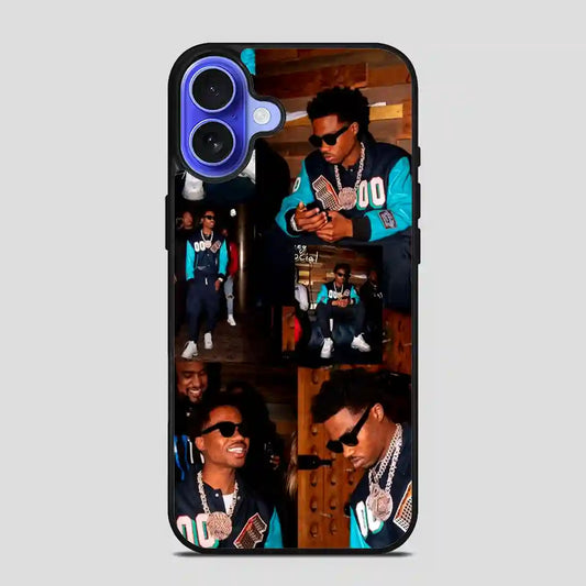 Roddy Ricch Collage iPhone 16 Case