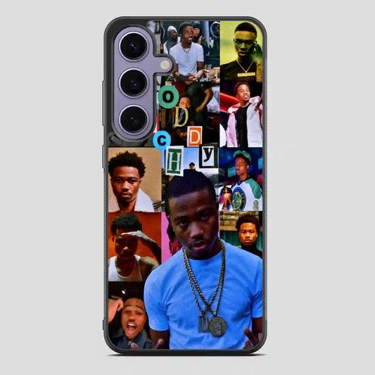 Roddy Ricch Rap Collage Samsung Galaxy S24 Case