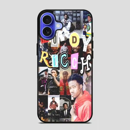 Roddy Ricch Rapper Singer iPhone 16 Case