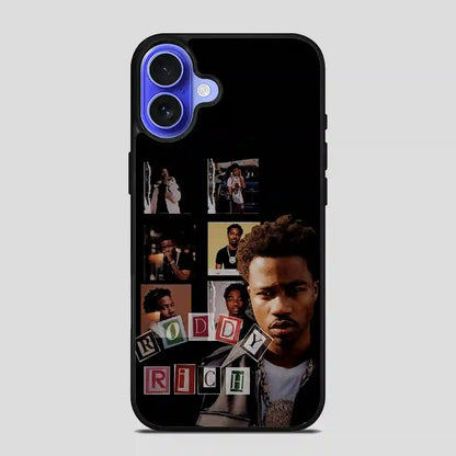 Roddy Ricch Rapper Song iPhone 16 Case