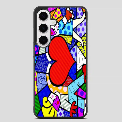 Romero Britto Chick Art Lovers Samsung Galaxy S24 FE Case