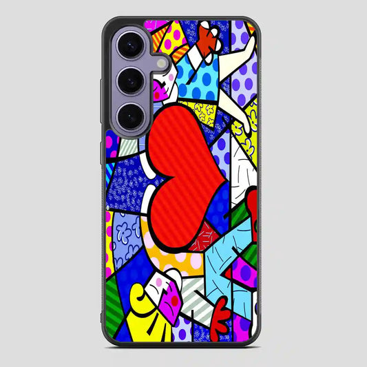 Romero Britto Chick Art Lovers Samsung Galaxy S24 Case