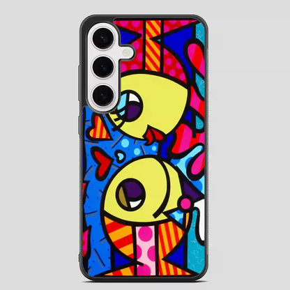 Romero Britto Fish Lovers Samsung Galaxy S24 FE Case