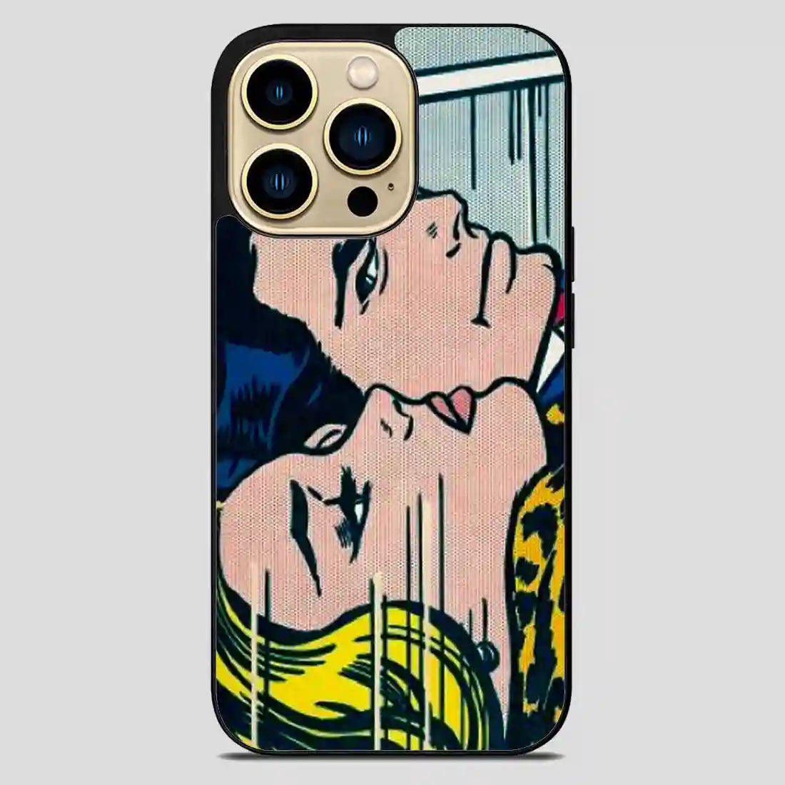 Roy Lichtenstein Comics Print iPhone 14 Pro Max Case