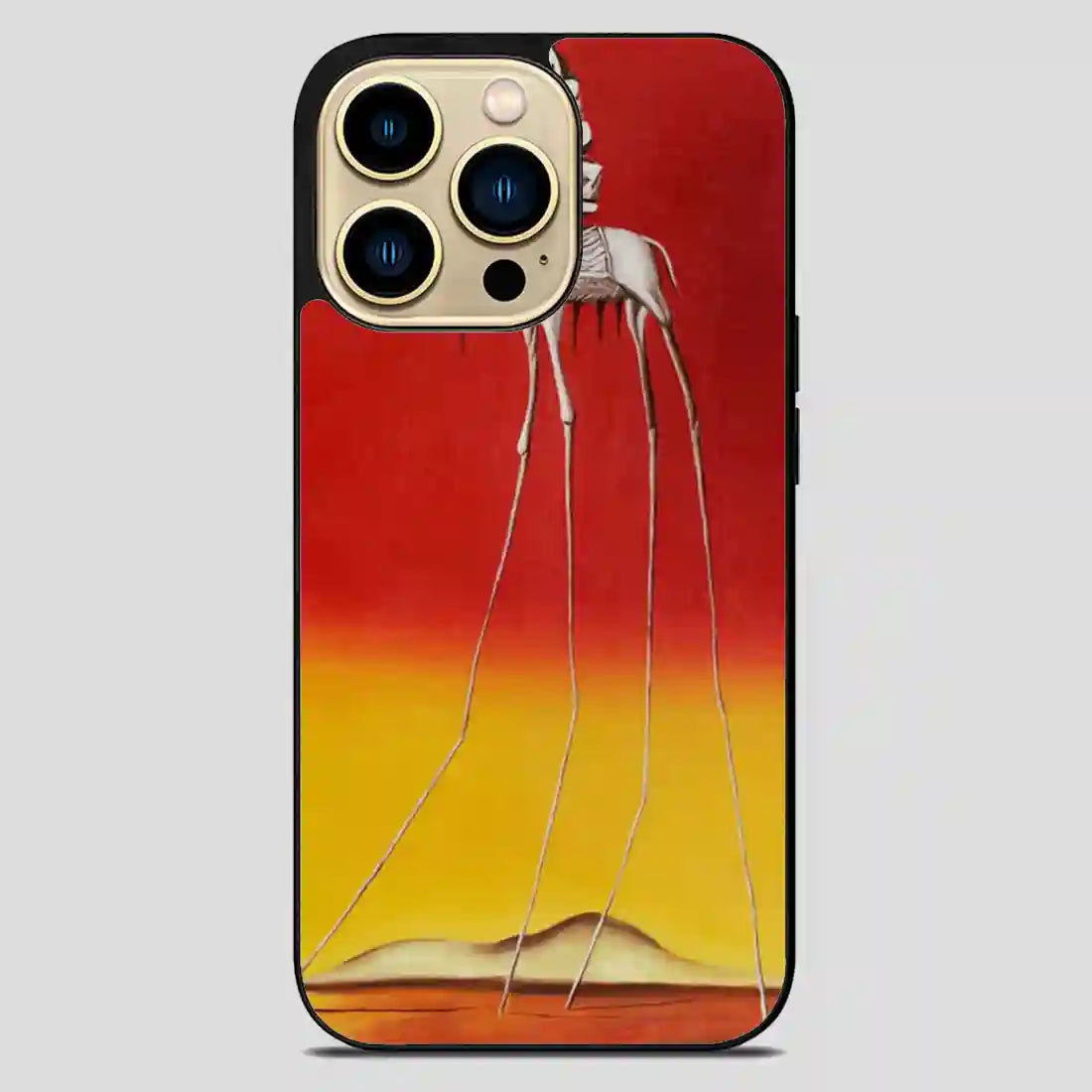 Salvador Dali The Elephants iPhone 14 Pro Max Case