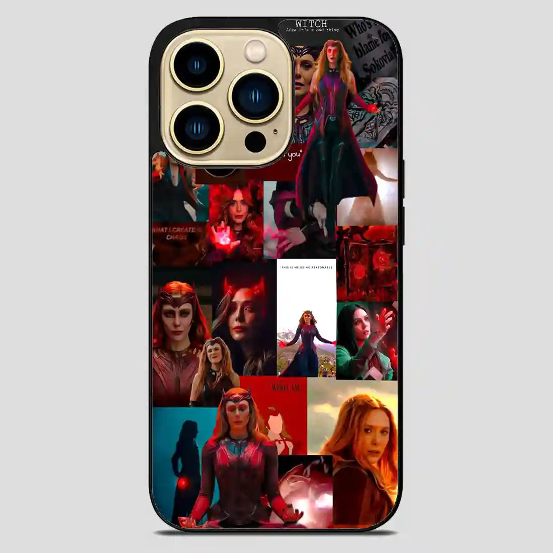 Scarlet Witch Collage iPhone 14 Pro Max Case