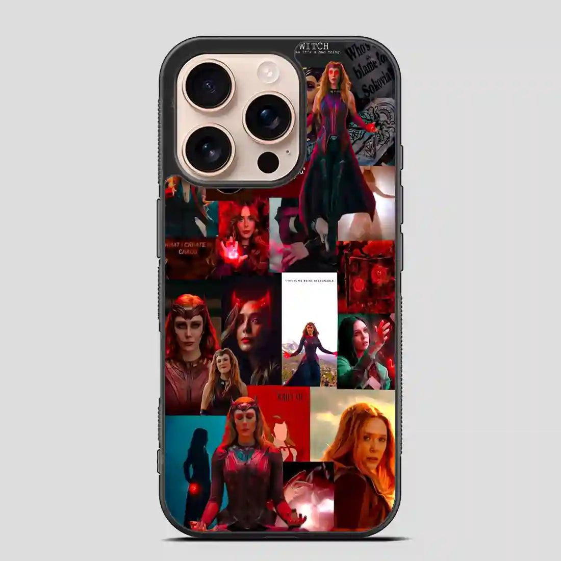 Scarlet Witch Collage iPhone 16 Pro Case