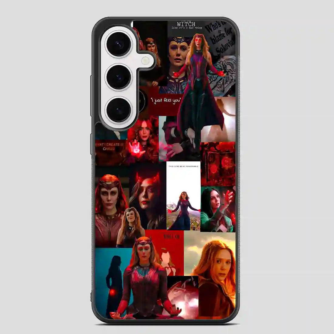 Scarlet Witch Collage Samsung Galaxy S24 FE Case