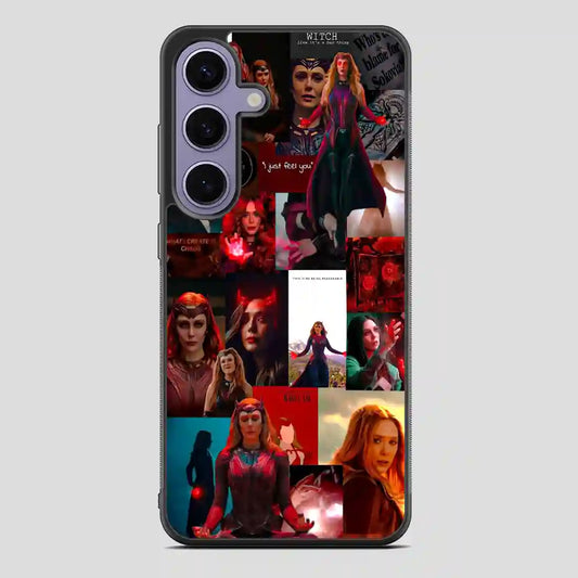 Scarlet Witch Collage Samsung Galaxy S24 Case