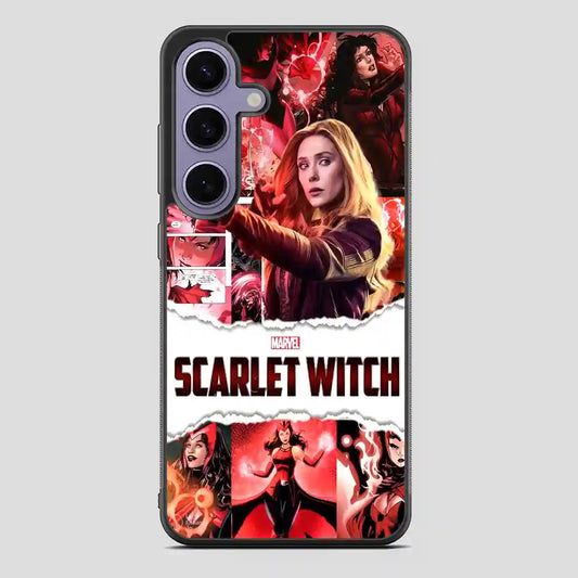 Scarlet Witch Marvel Samsung Galaxy S24 Case