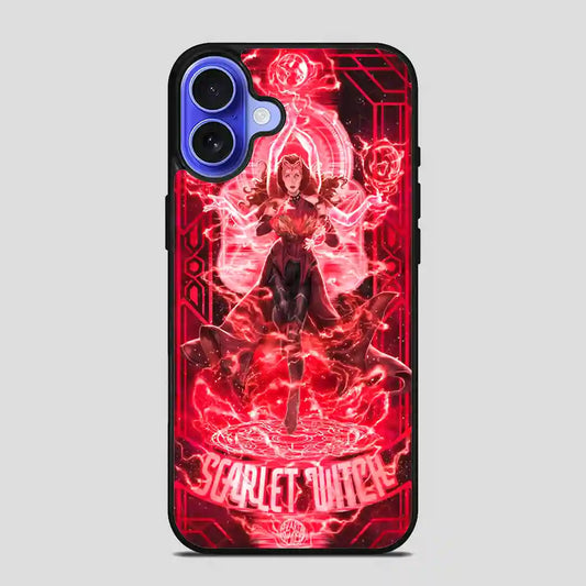 Scarlet Witch Movie Carton iPhone 16 Case