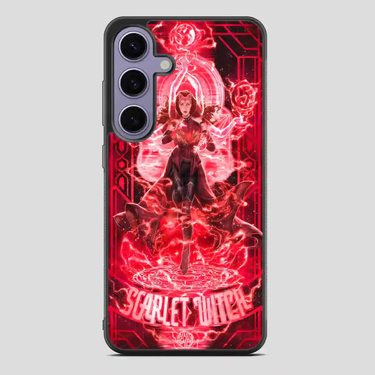 Scarlet Witch Movie Carton Samsung Galaxy S24 Case