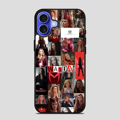 Scarlet Witch Wanda iPhone 16 Case