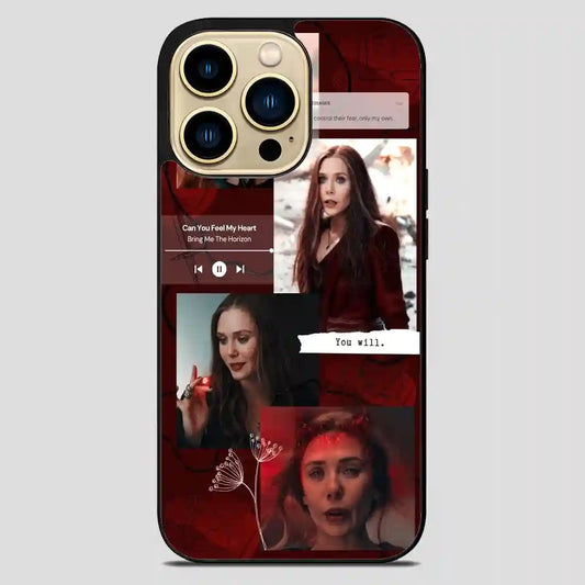 Scarlet Witch Wanda Maximoff iPhone 14 Pro Max Case