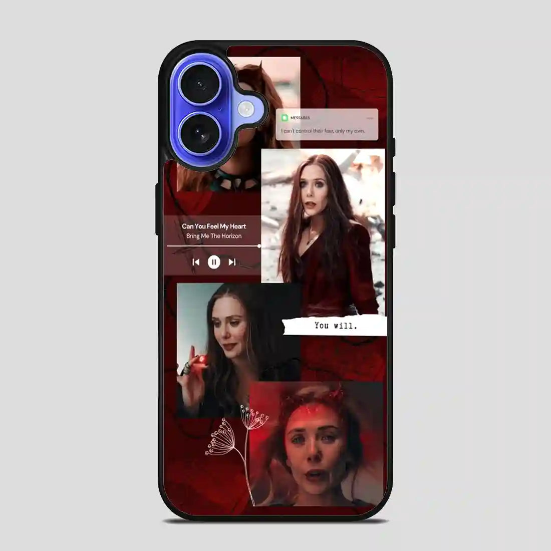 Scarlet Witch Wanda Maximoff iPhone 16 Case