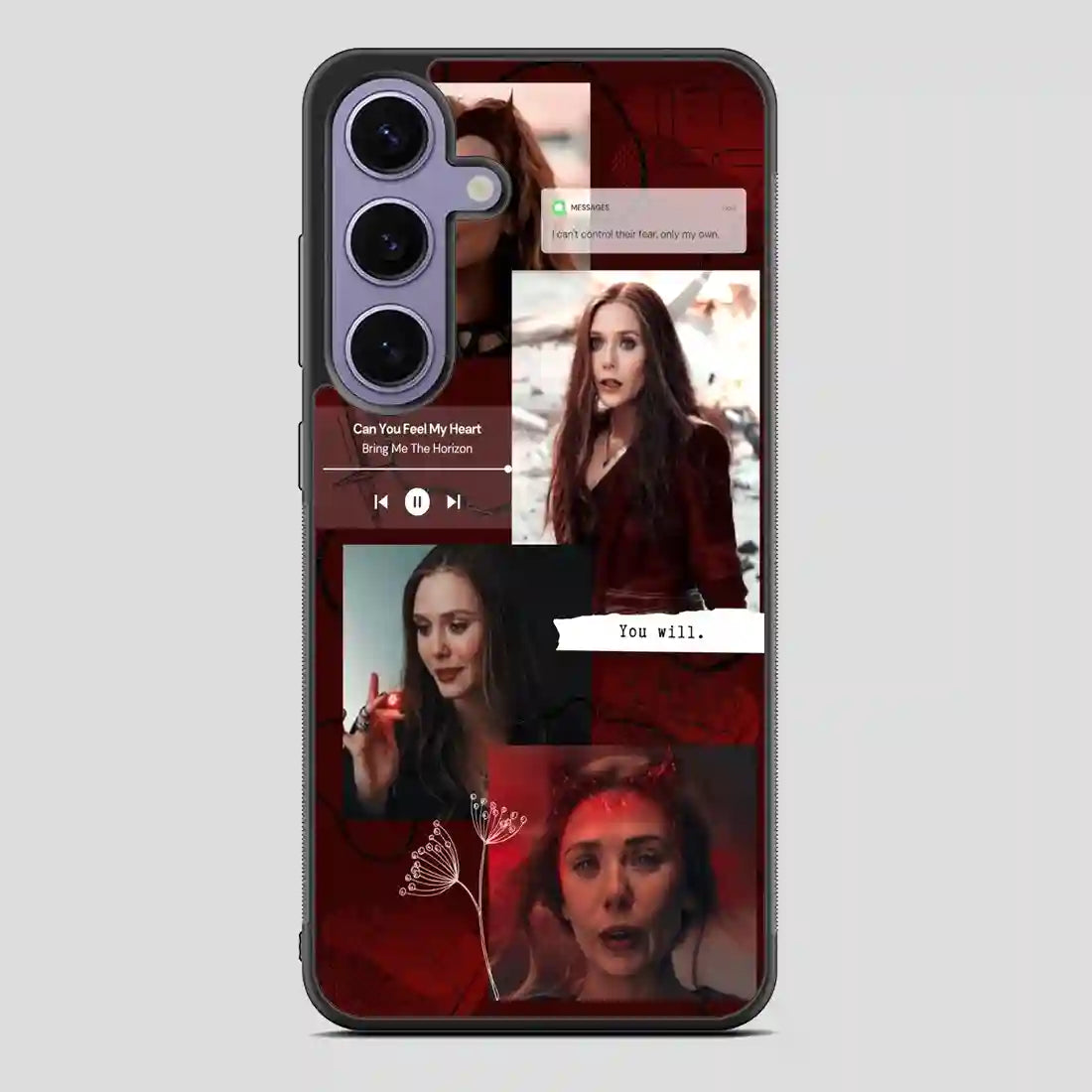 Scarlet Witch Wanda Maximoff Samsung Galaxy S24 Case