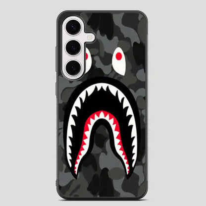 Shark Black Army Samsung Galaxy S24 FE Case