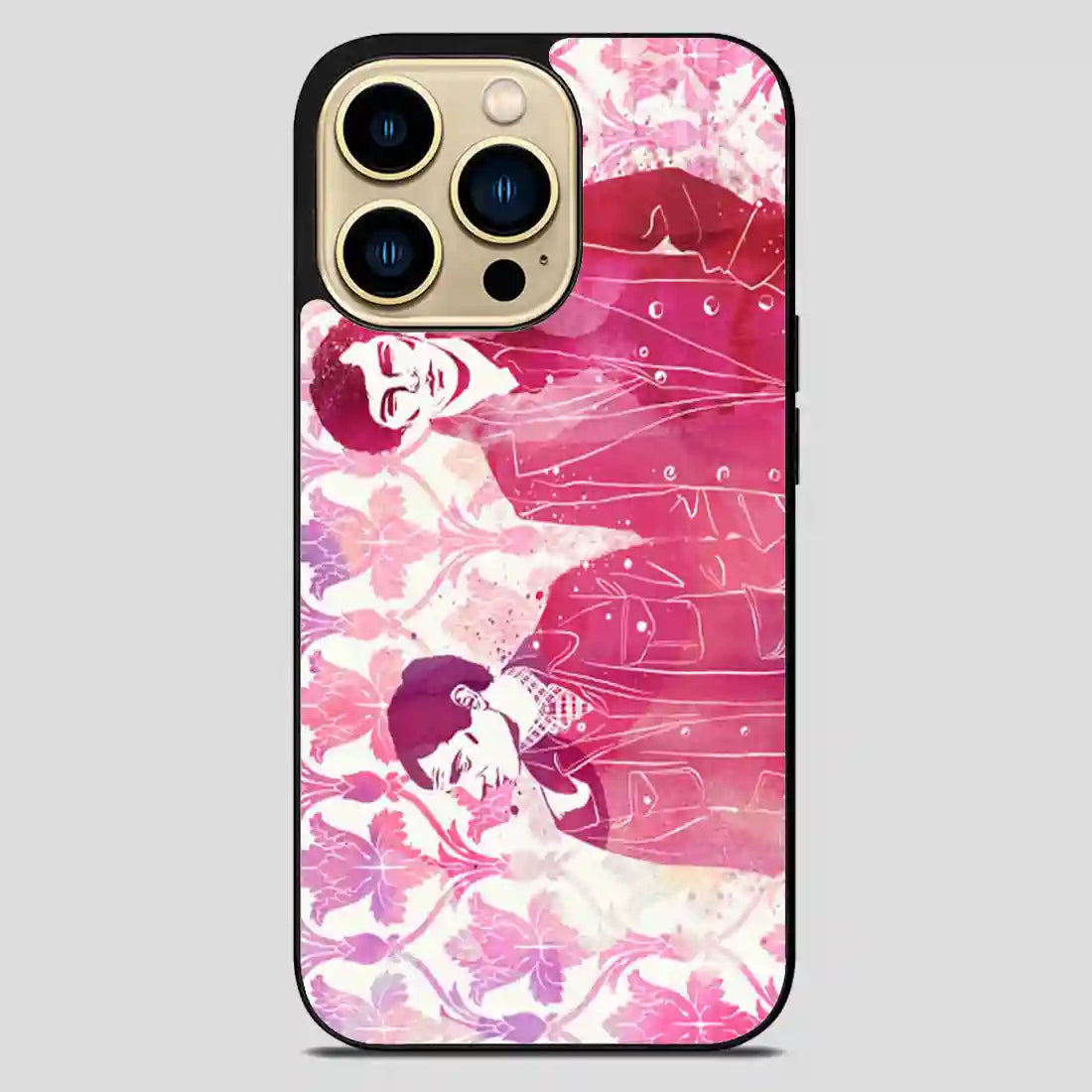 Sherlock Bbc Feature Sherlock Holmes And John Watson Watercolor iPhone 14 Pro Max Case