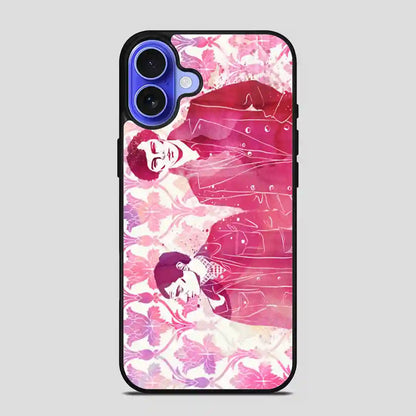 Sherlock Bbc Feature Sherlock Holmes And John Watson Watercolor iPhone 16 Case