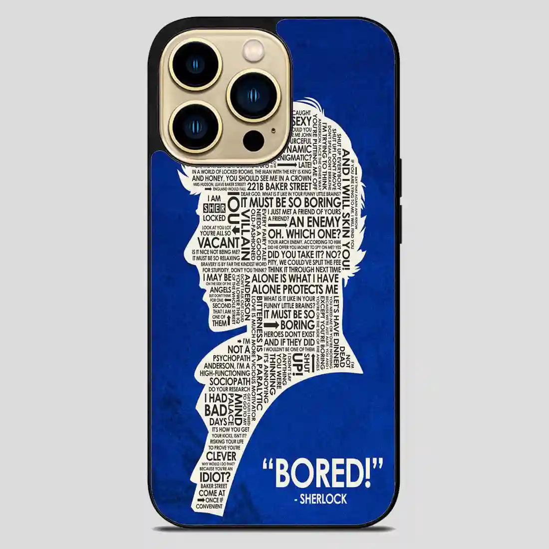 Sherlock Holmes Bbc iPhone 14 Pro Max Case