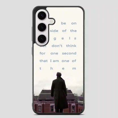 Sherlock Quote Benedict Cumberbatch Samsung Galaxy S24 FE Case