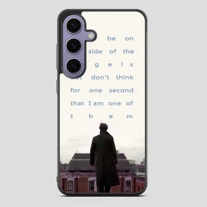 Sherlock Quote Benedict Cumberbatch Samsung Galaxy S24 Case