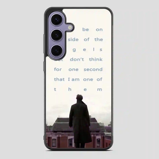 Sherlock Quote Benedict Cumberbatch Samsung Galaxy S24 Case