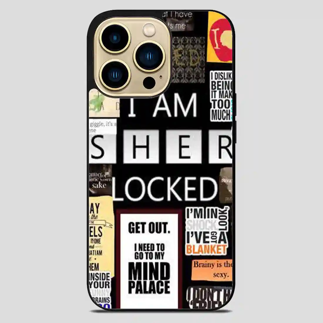 Sherlock Quote iPhone 14 Pro Max Case