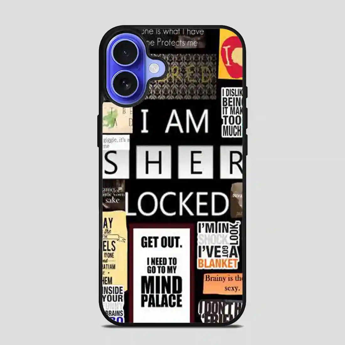 Sherlock Quote iPhone 16 Case