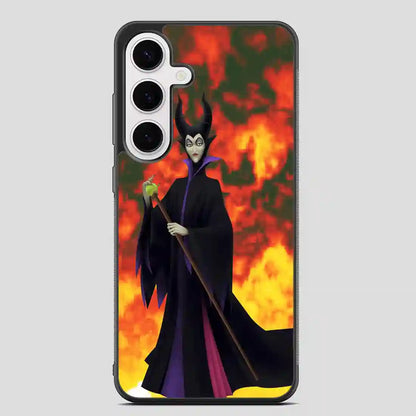 Sleeping Beauty Maleficent Red Samsung Galaxy S24 FE Case