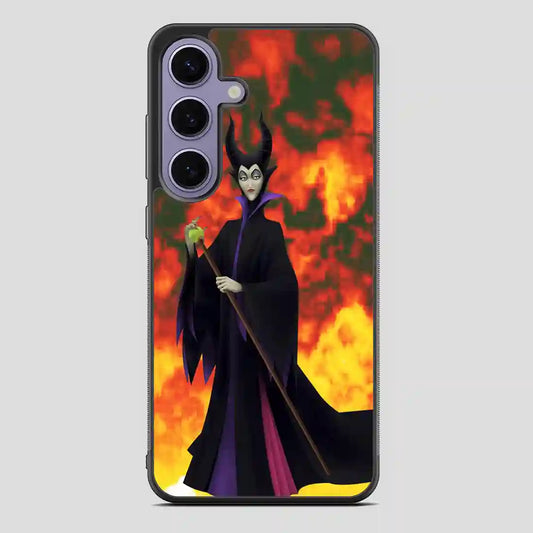 Sleeping Beauty Maleficent Red Samsung Galaxy S24 Case